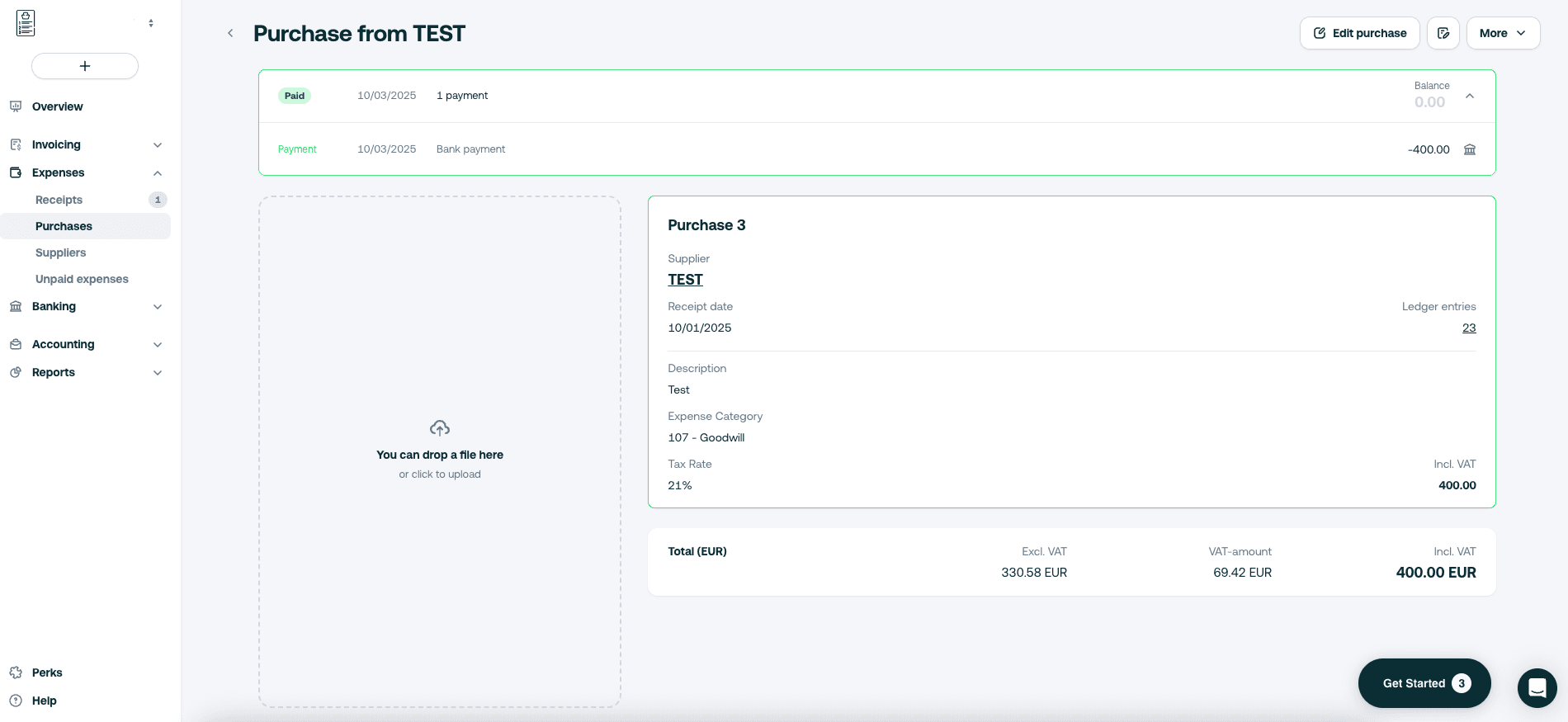 Screen 1 - Change the payment date on a Bill .png