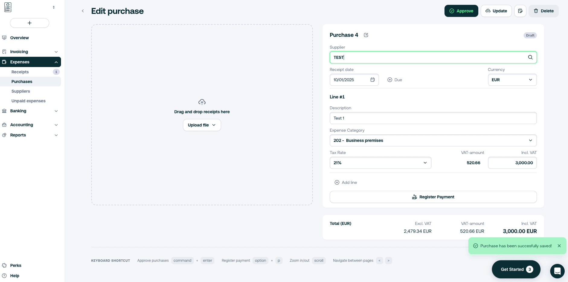 Screen 2 - Filling out billing draft.png