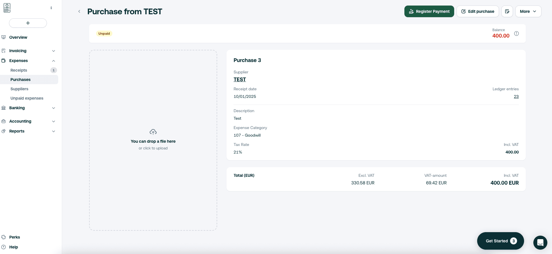 Screen 4 - Change the payment date on a Bill .png