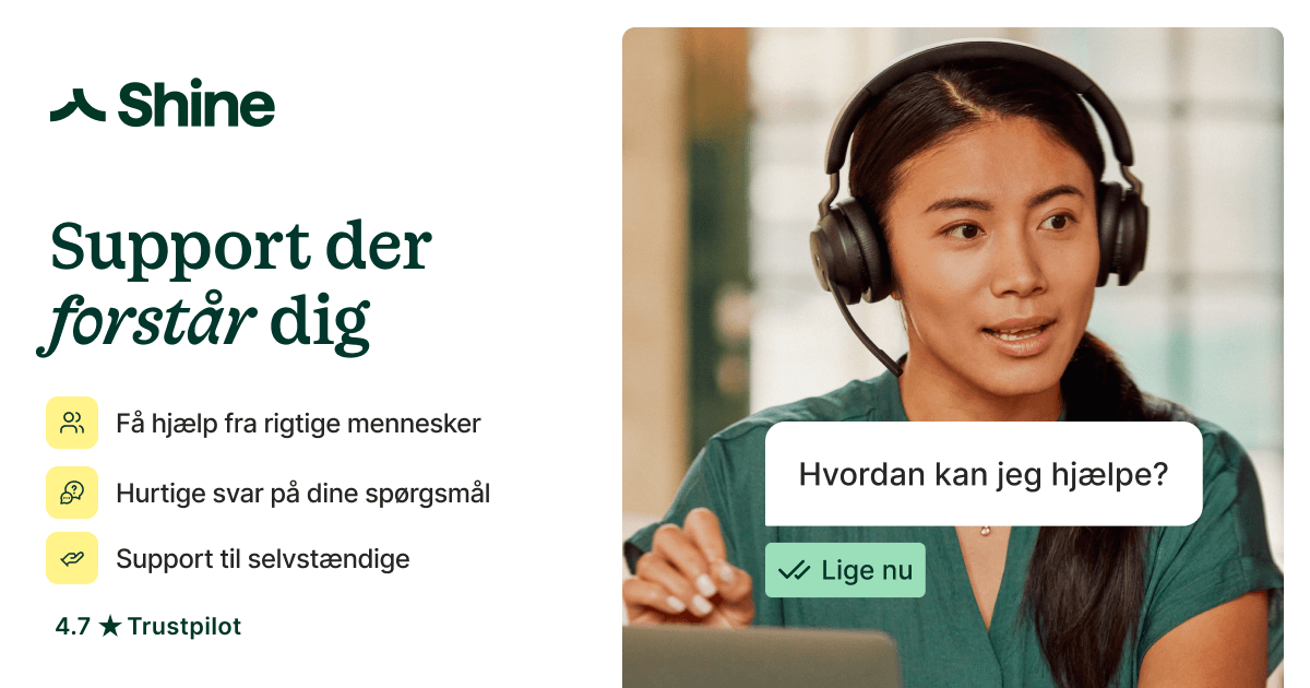 Support for iværksættere - få personlig hjælp i Shine | Shine